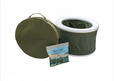 Bivvy Loo - Toilettes de camping portables avec sac de transport -  Accessoires de camping Berger Camping