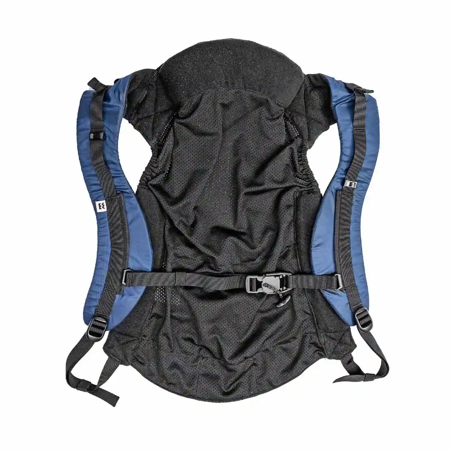 Porte bébé-Onsen-noir et bleu-MEROMERO_8