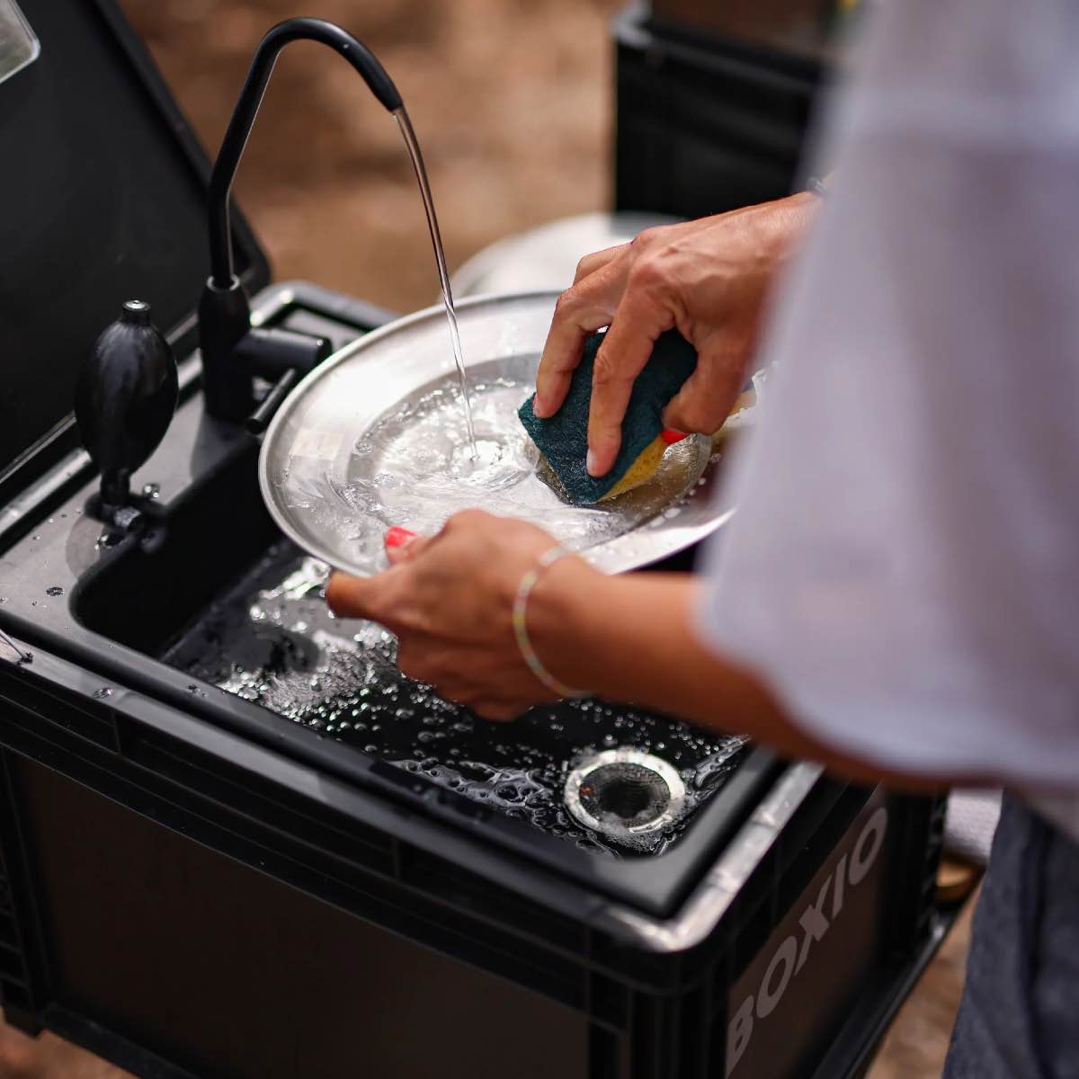 Evier lavabo de camping Boxio Wash XL
