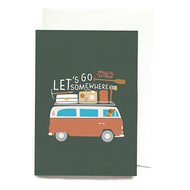 Carte de voeux_Let's go Somewhere_ROADTYPING