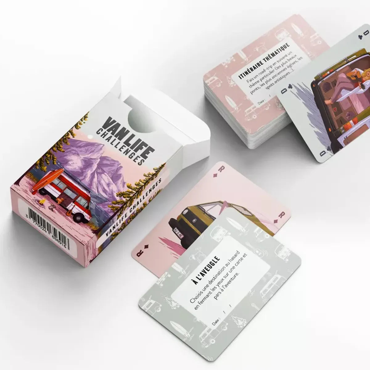 Aventura Editions - Jeu de cartes Vanlife Challenge