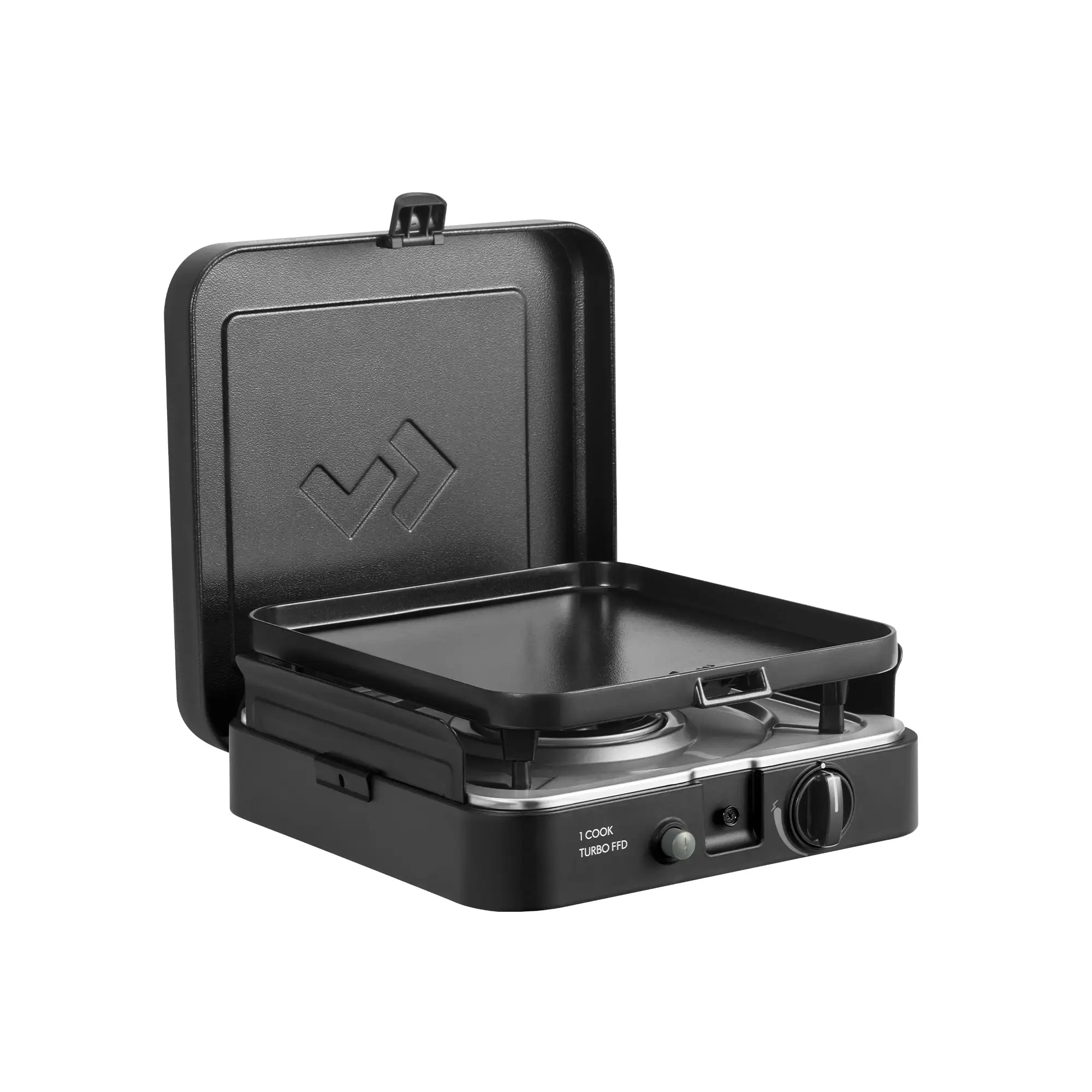 Casambu CADAC Réchaud 1Cook FFD Turbo avec plancha lisse