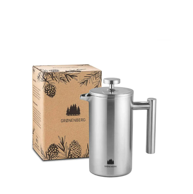 Cafetière à Piston BODUM 3 Tasses (0,35 L) - Verre Borosilicate, Inox, Filtre Réutilisable
