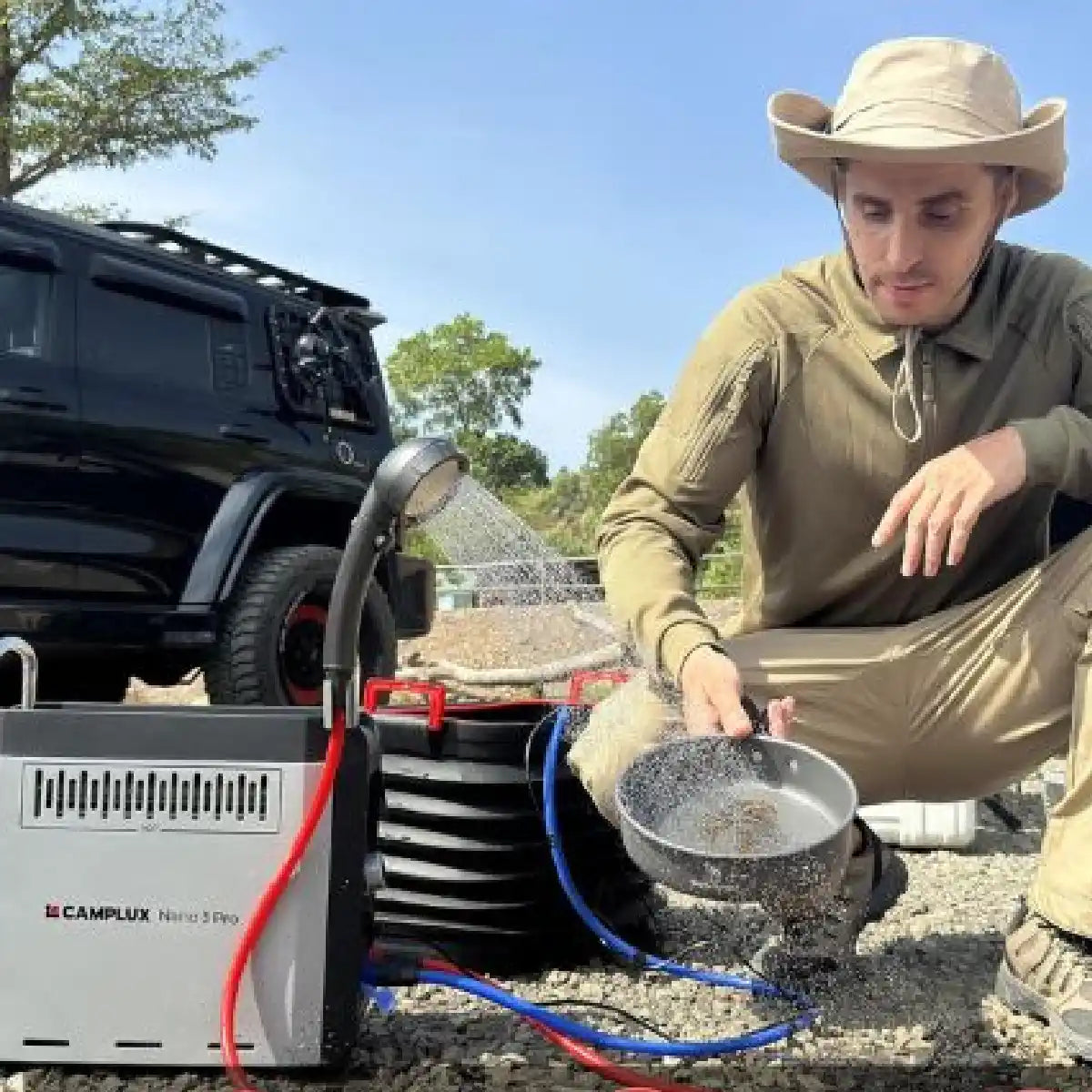 Camplux_Chauffe eau portable CAMPLUX Nano 3 Pro 3