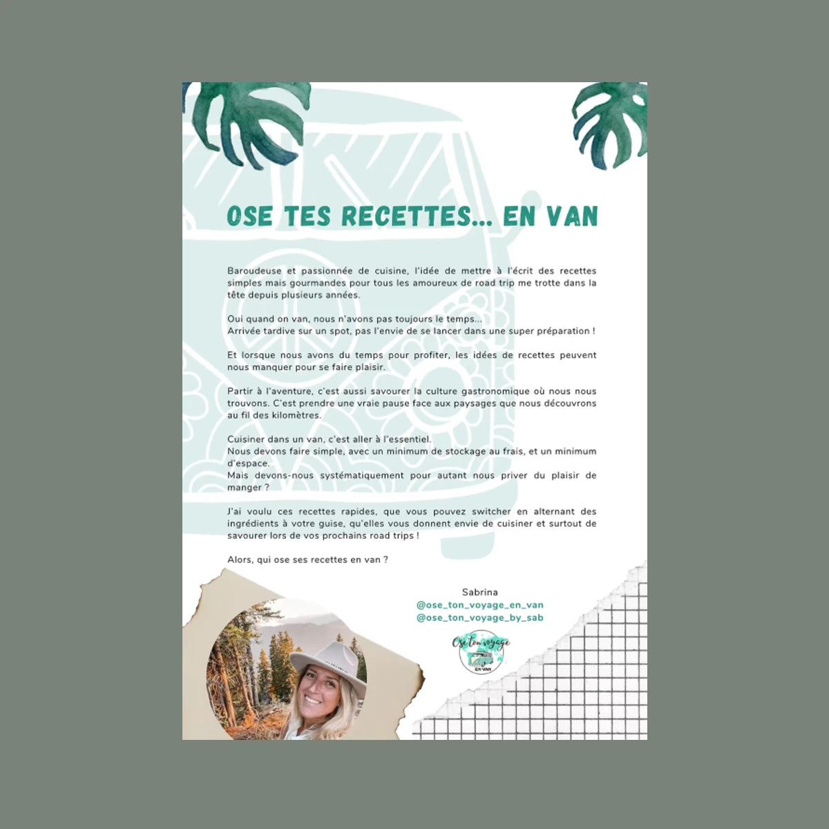 Livre de recette Vanlife_Ose tes recettes_4