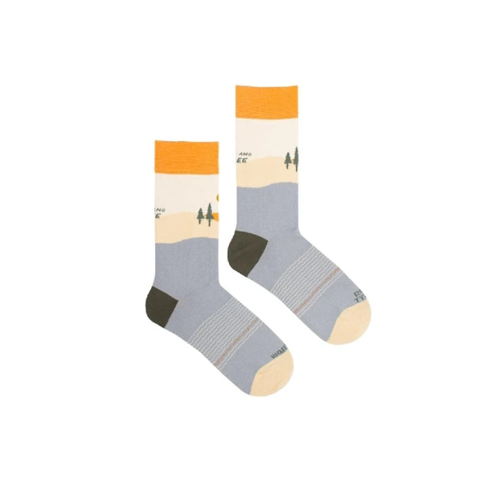 Chaussetttes_Wild and Free_Beige_ROADTYPING