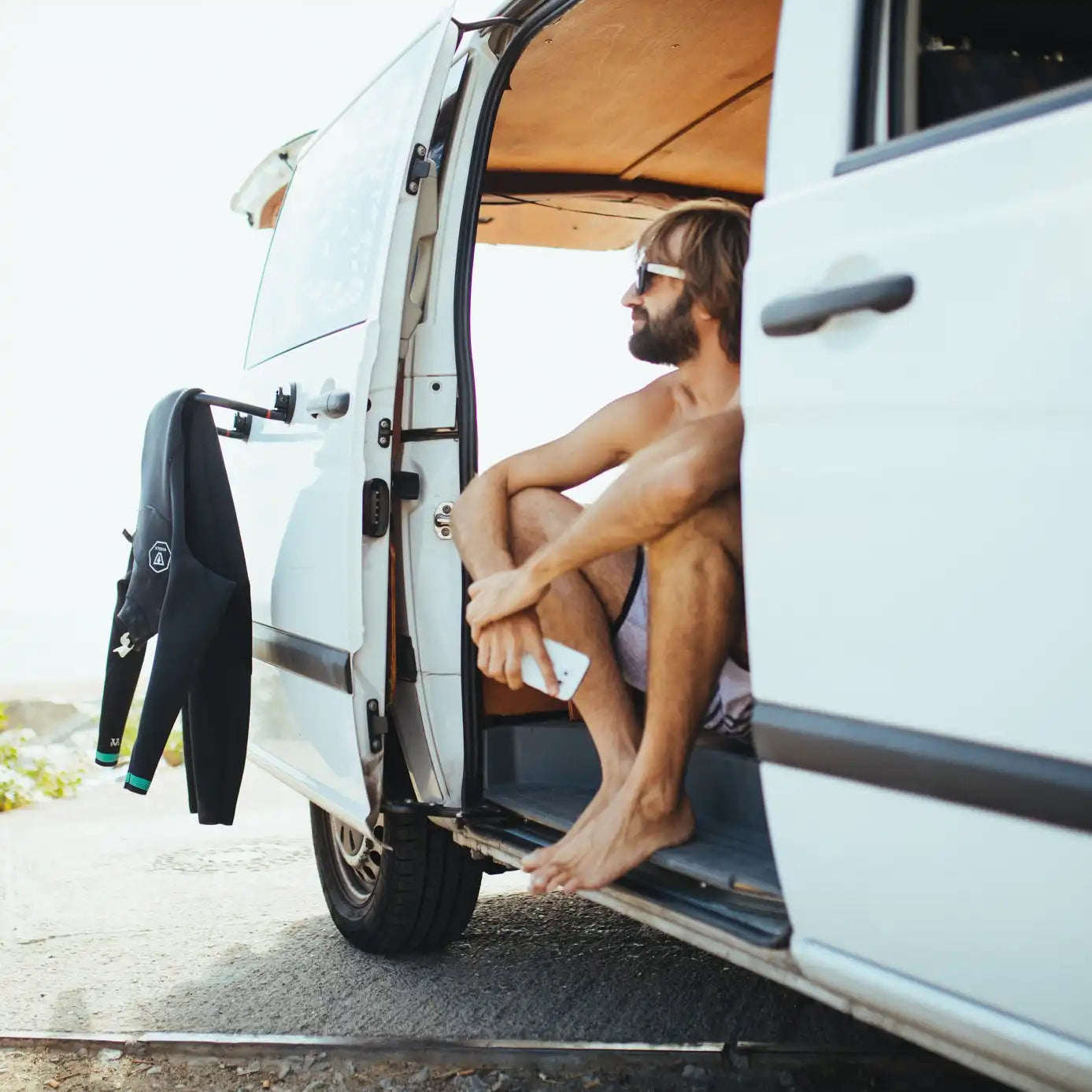 Étendoir/Séchoir à ventouse-noir et rouge-GODRY_2