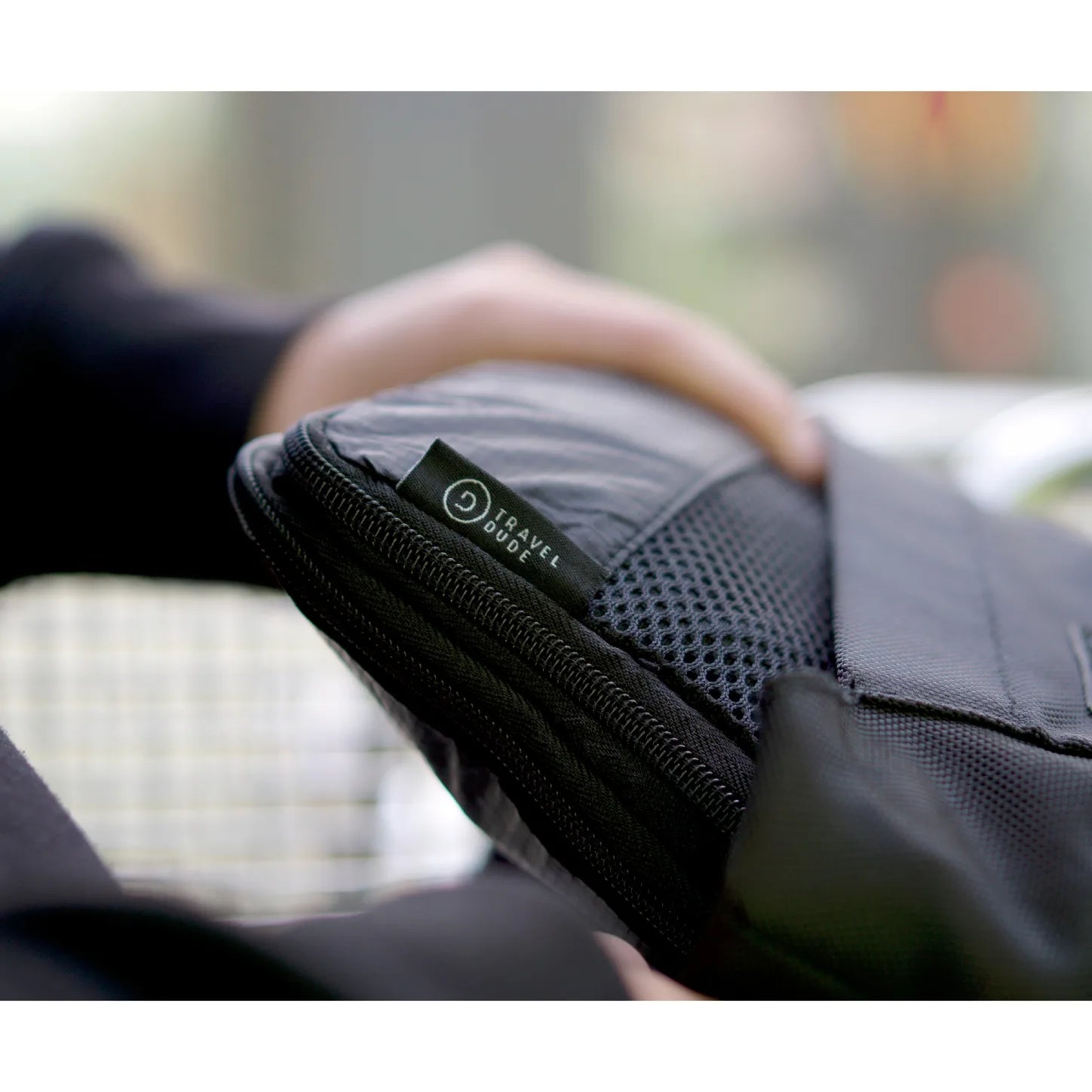 Housse de rangement et compression-set de 7-noir-TRAVEL DUDE_2