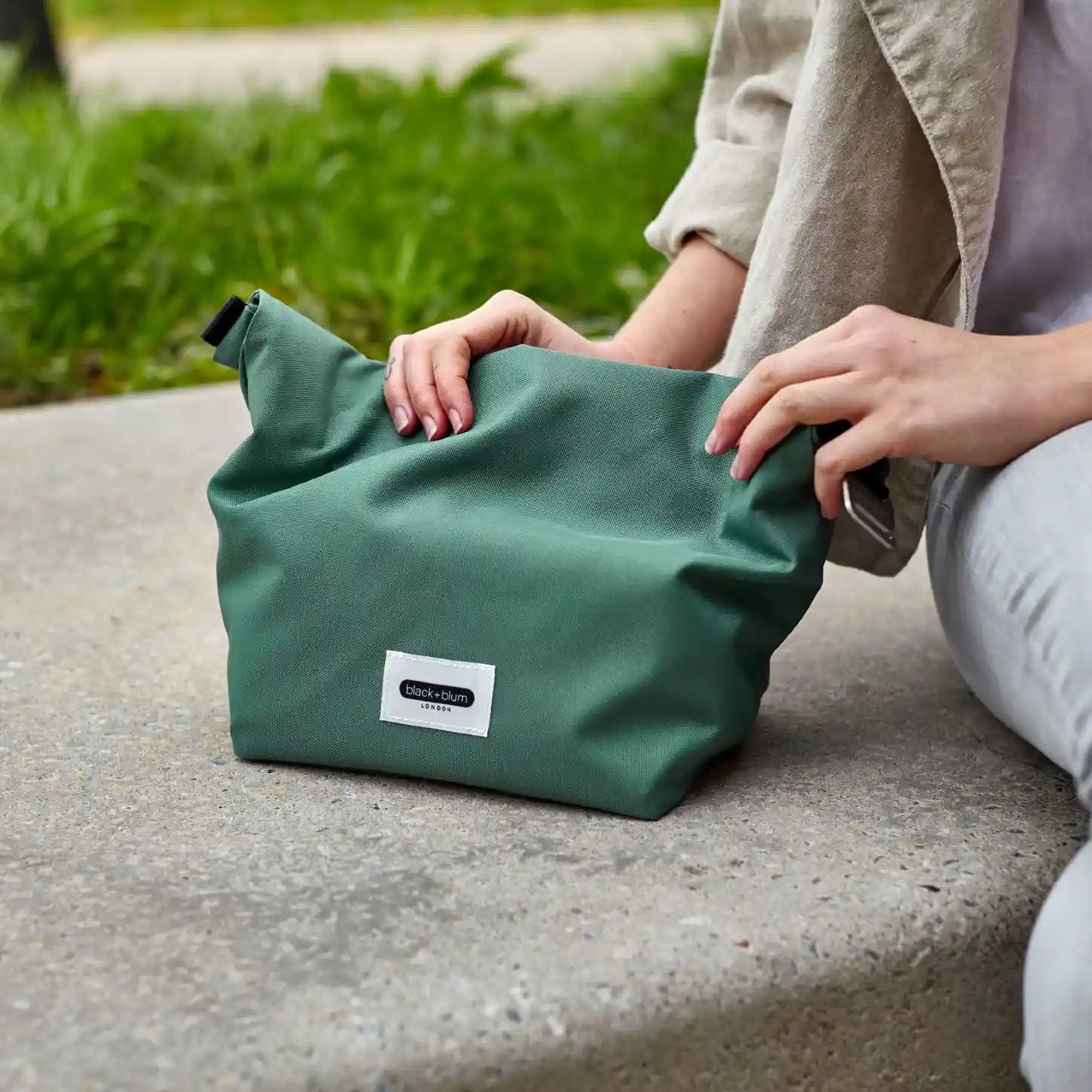 Lunch bag-Sac isotherme-6,7L-Vert-Black + Blum_3