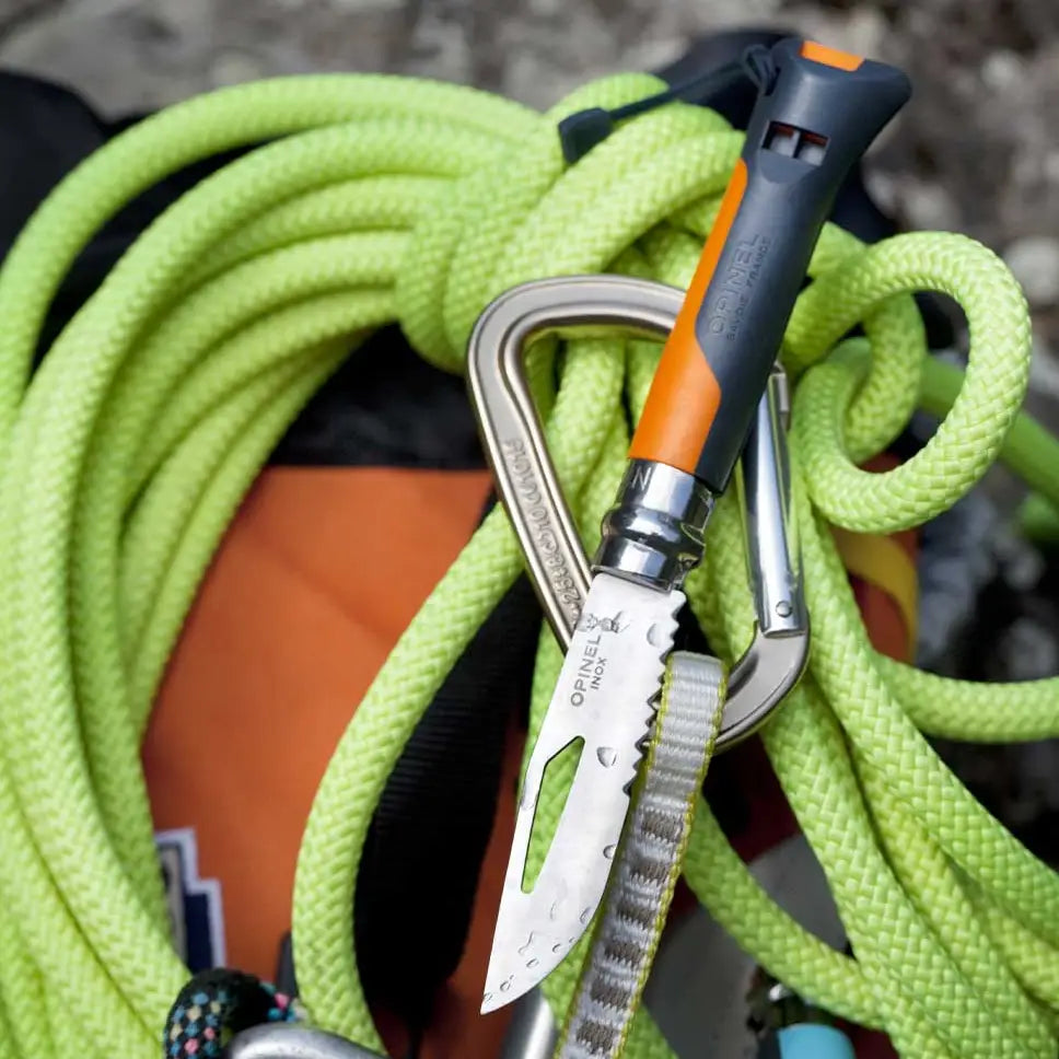 Couteau multifonctions-N°08 Outdoor-orange et gris-OPINEL_2