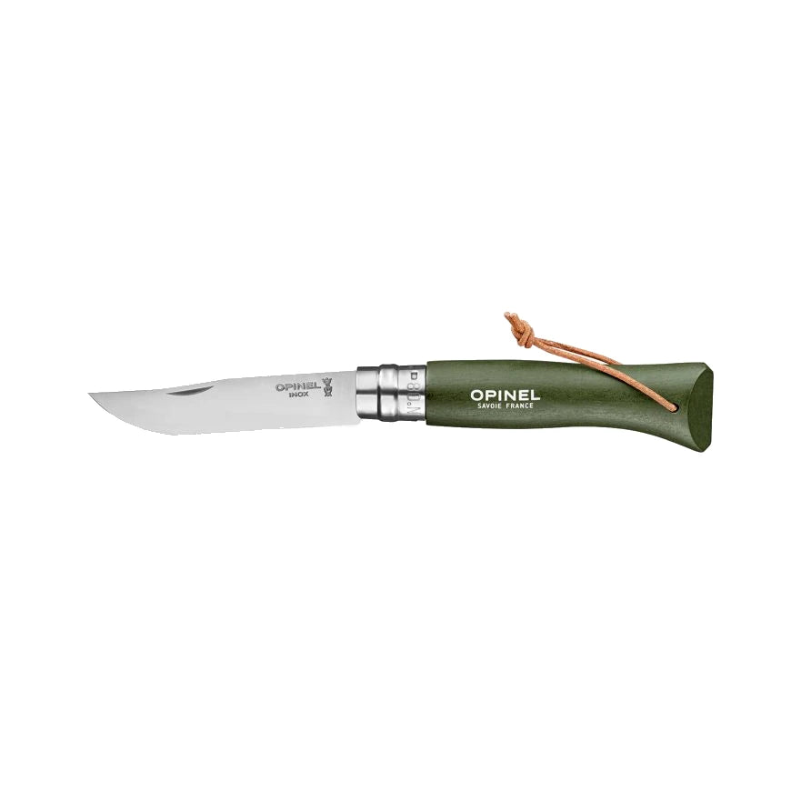 Couteau pliant-N°08 Baroudeur-vert-OPINEL