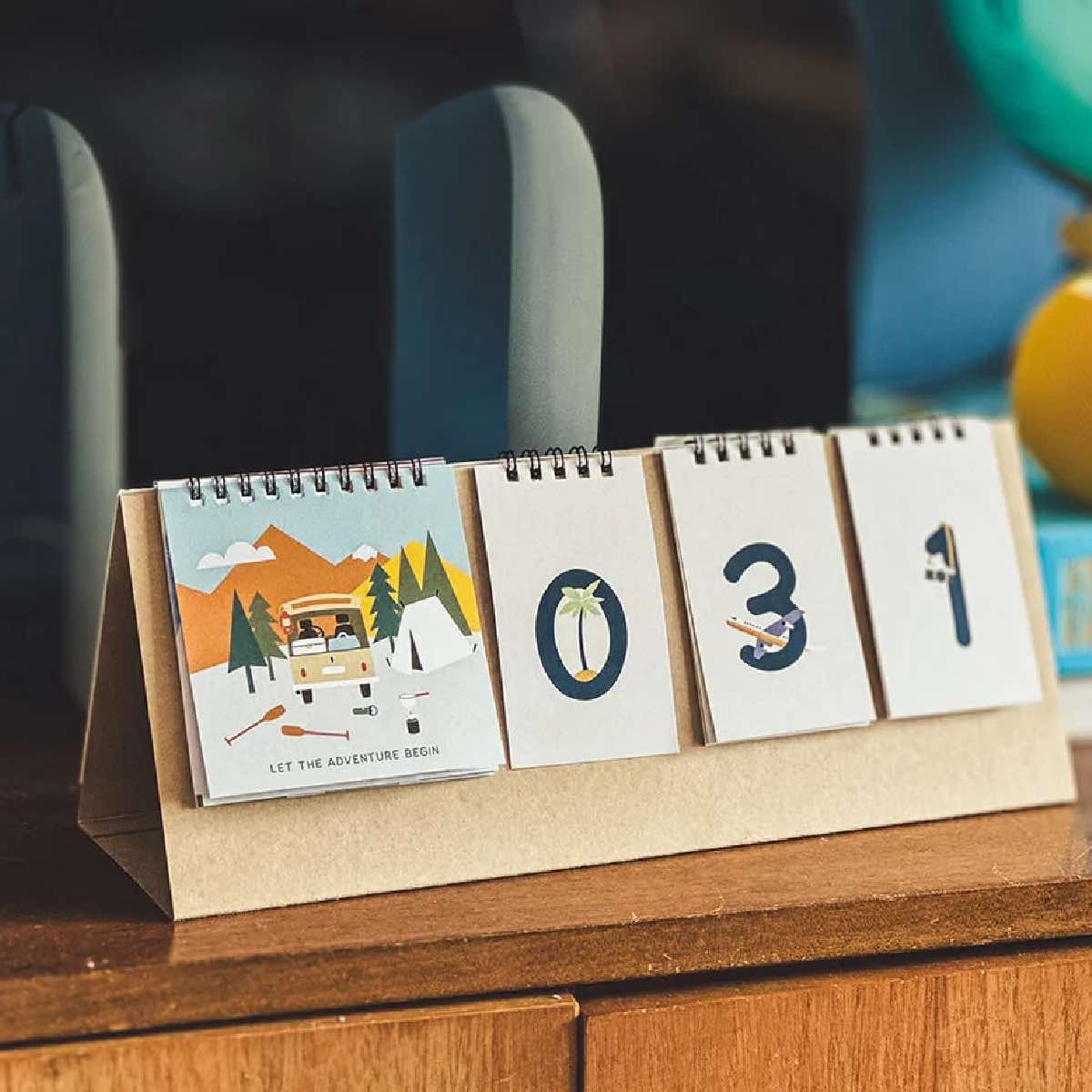 Roadtyping_Calendrier Compte à rebours et decompte vacances-