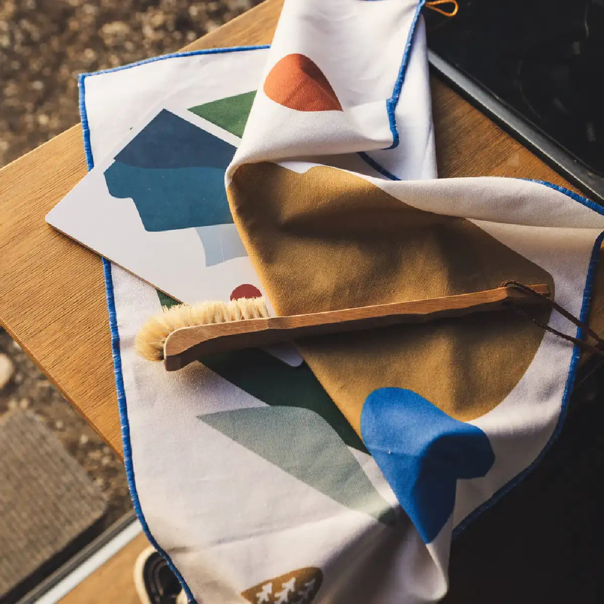 Roadtyping_Tissu Vanlife_Bandana Torchon Serviette