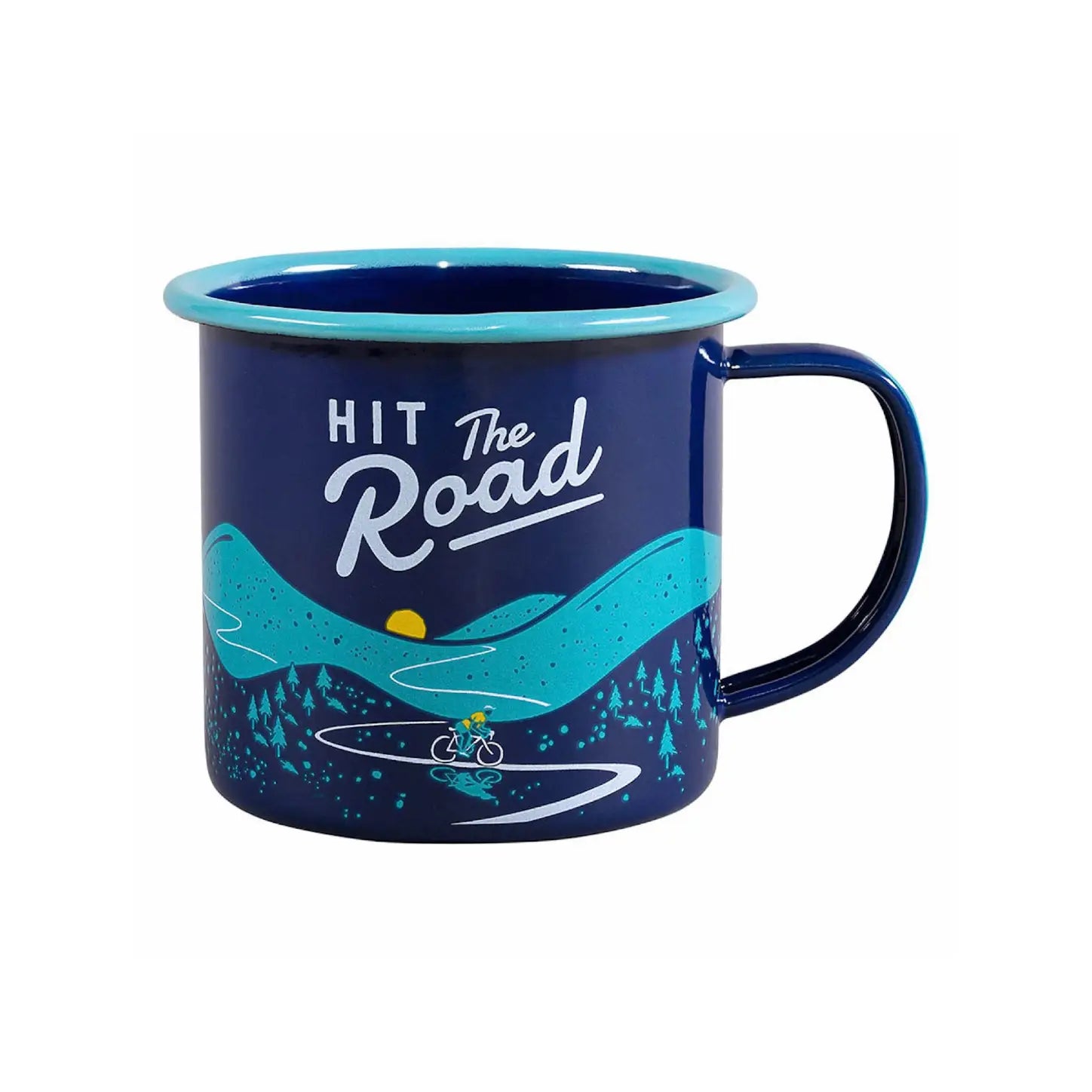 Tasse émaillée-mug-32,5cl-Hit The Road-GENTLEMEN’S HARDWARE