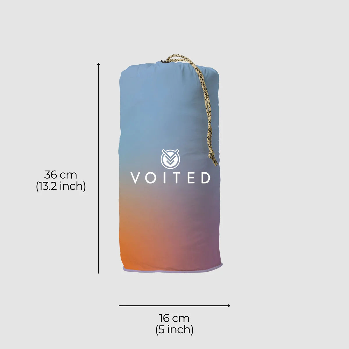 Vinted_Couverture_Ripstop_Fuzzy_Sunset