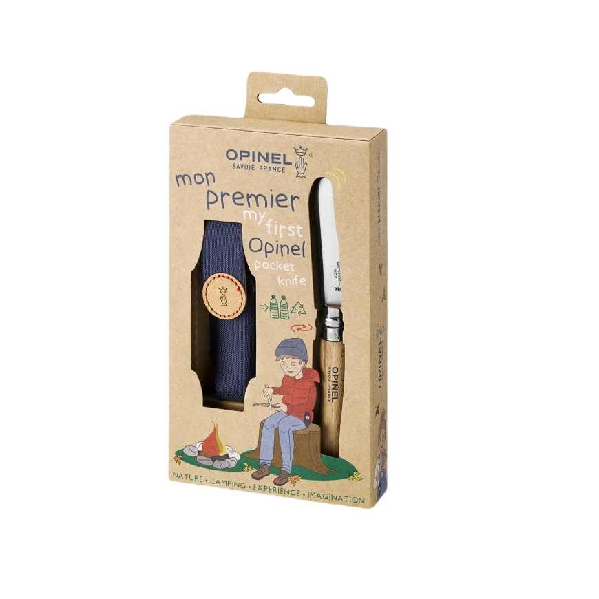 Coffret Mon Premier Opinel_Étui_acier inoxydable_Bois_OPINEL