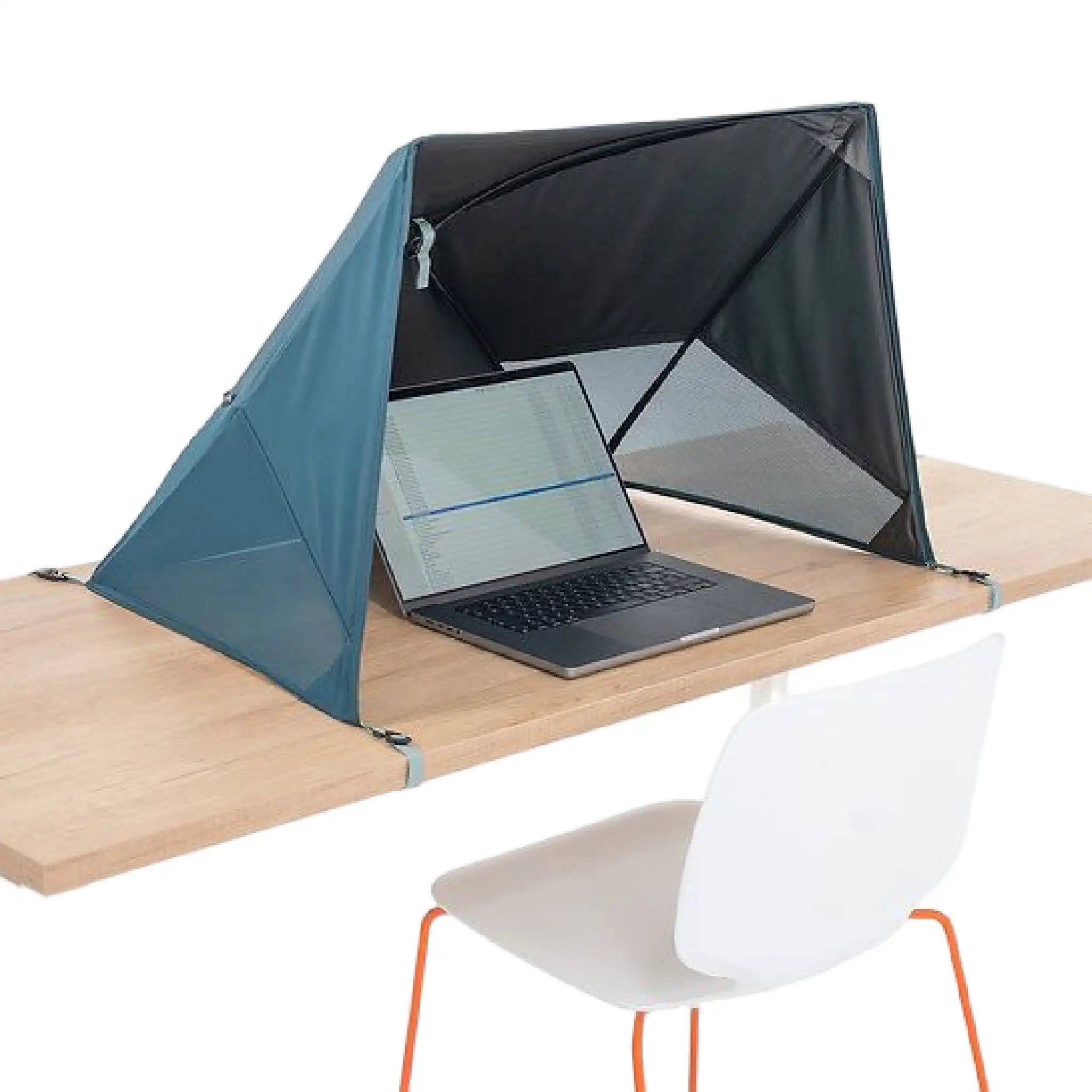 Pare-soleil pour ordinateur 2.0-bleu-NANOWORKSPACE