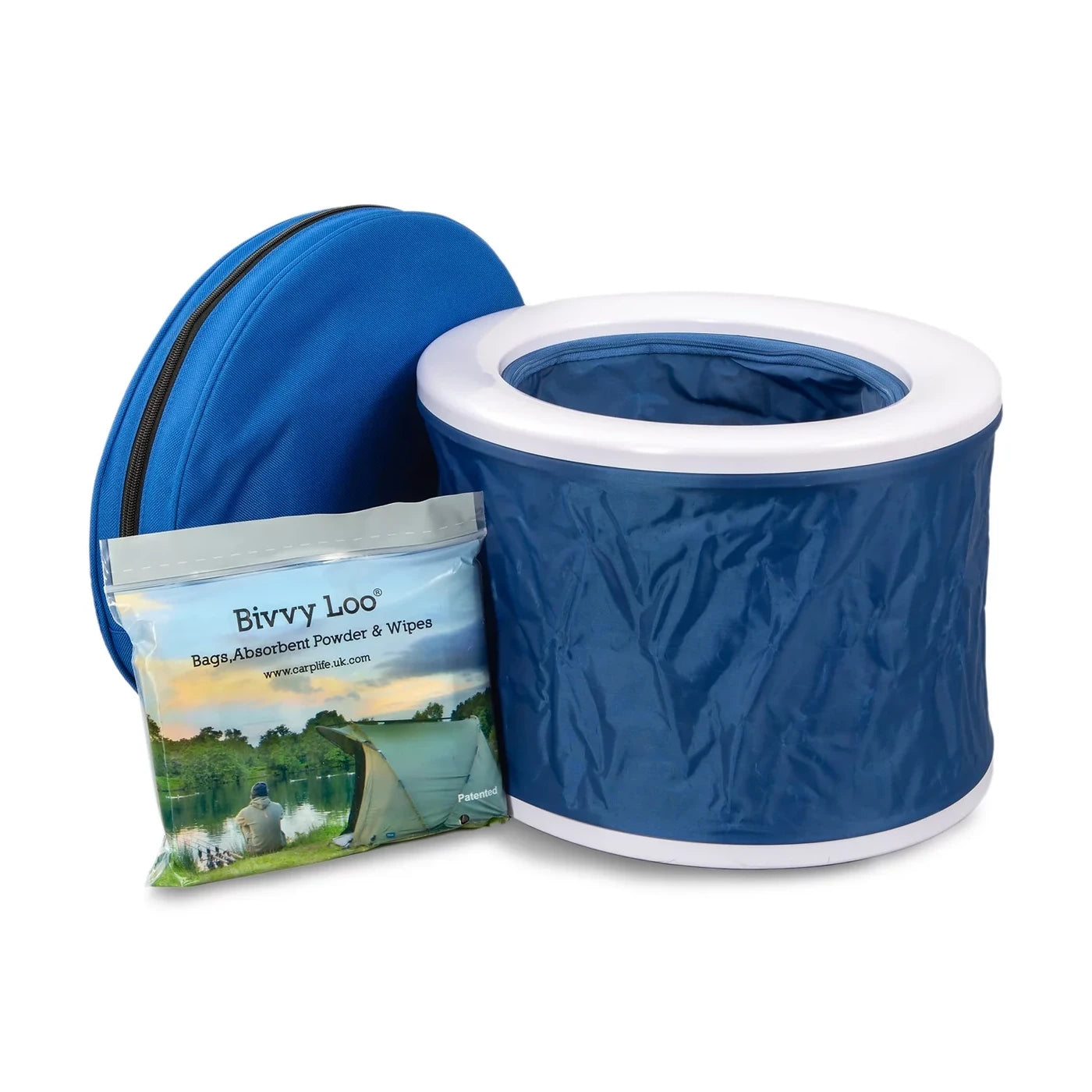 Toilettes Sèches-Pliables-Bleu-Bivvy Loo