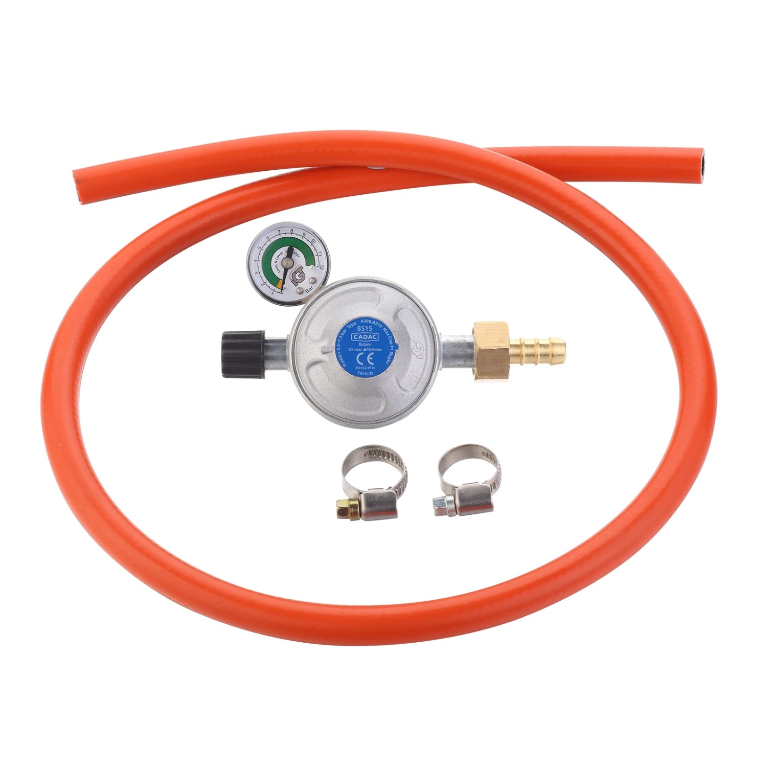 Détendeur-CG "Overflow" (8515-OF)-Tuyau-85cm-CADAC