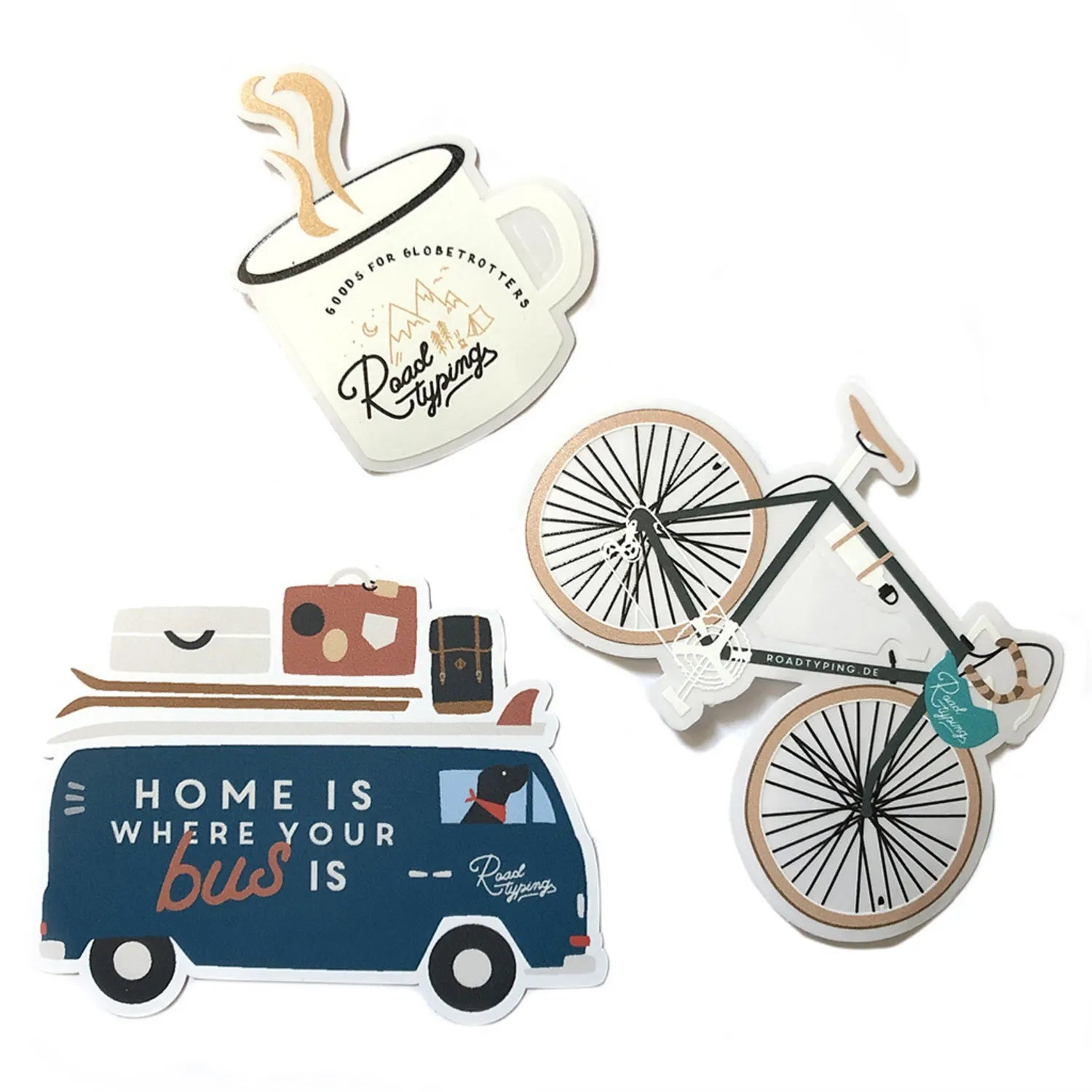 Stickers-Set Roadtyping-set de 3-ROADTYPING