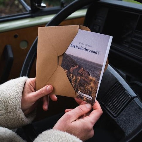 Carte cadeau_equipements Vanlife Camping