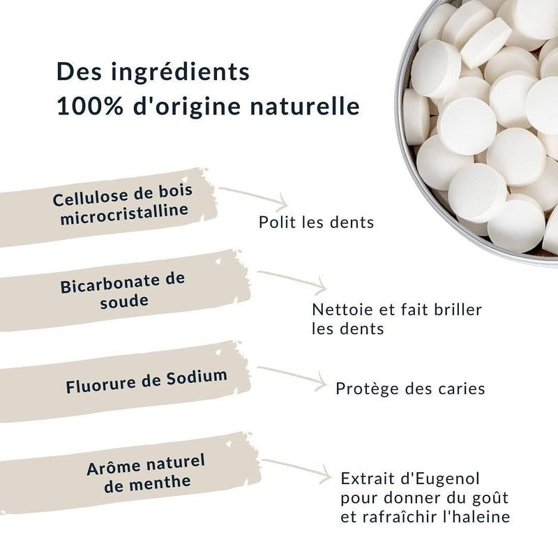 Dentifrice solide en pastilles-60 pastilles-menthe-SLOE_3