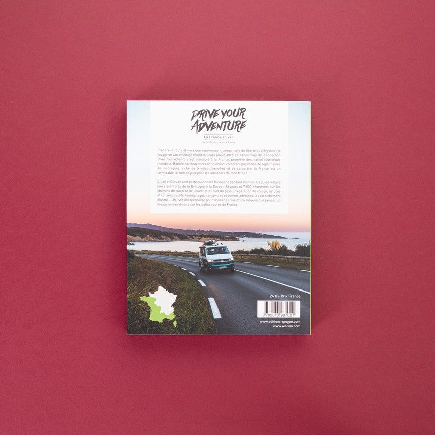 Livre-Drive Your Adventure-La France En Van-De La Bretagne A La Corse-Guide de voyage-WE VAN_9