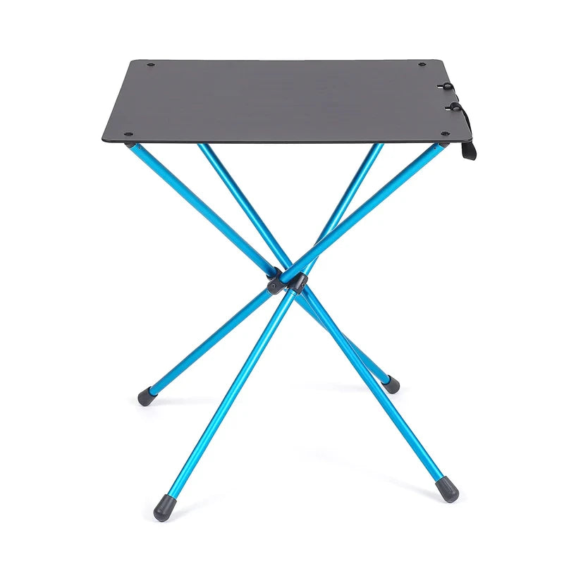 Table pliable-Cafe Table-noir et bleu-HELINOX