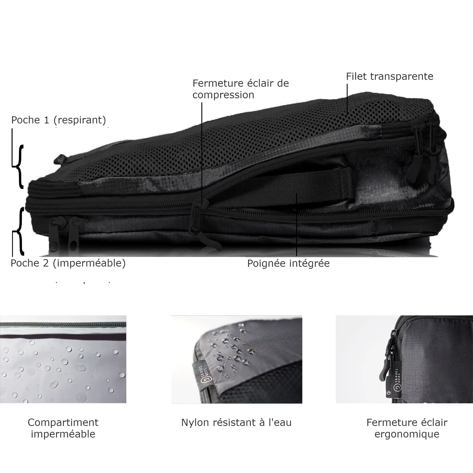 Housse de rangement et compression-set de 7-noir-TRAVEL DUDE_3