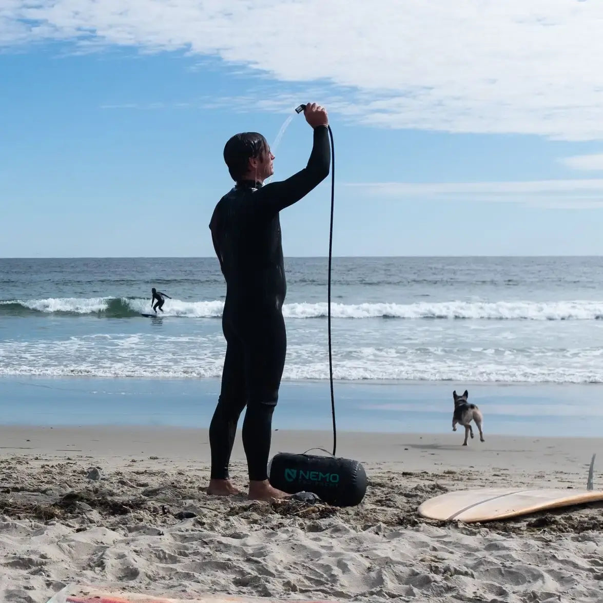 Douche solaire portative à pression-Helio-11L-noir-NEMO EQUIPMENT_2