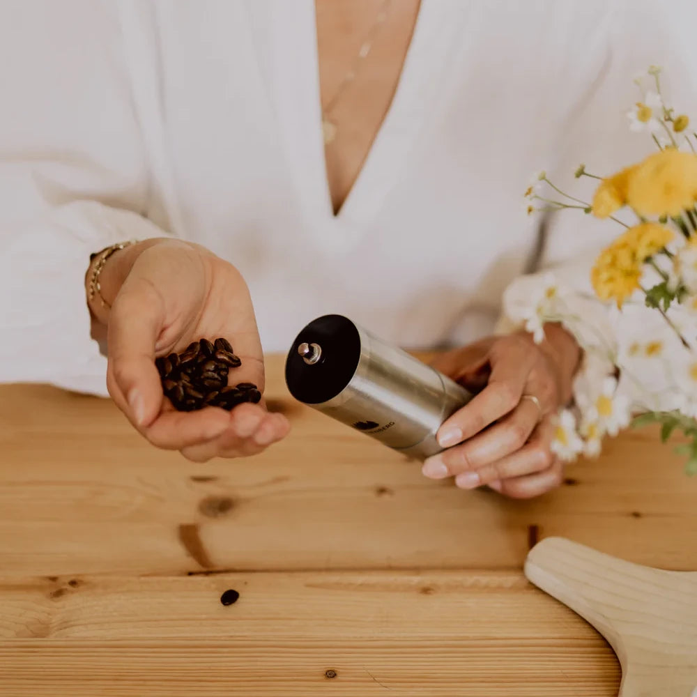 Moulin à café manuel-inox-GROENENBERG_3