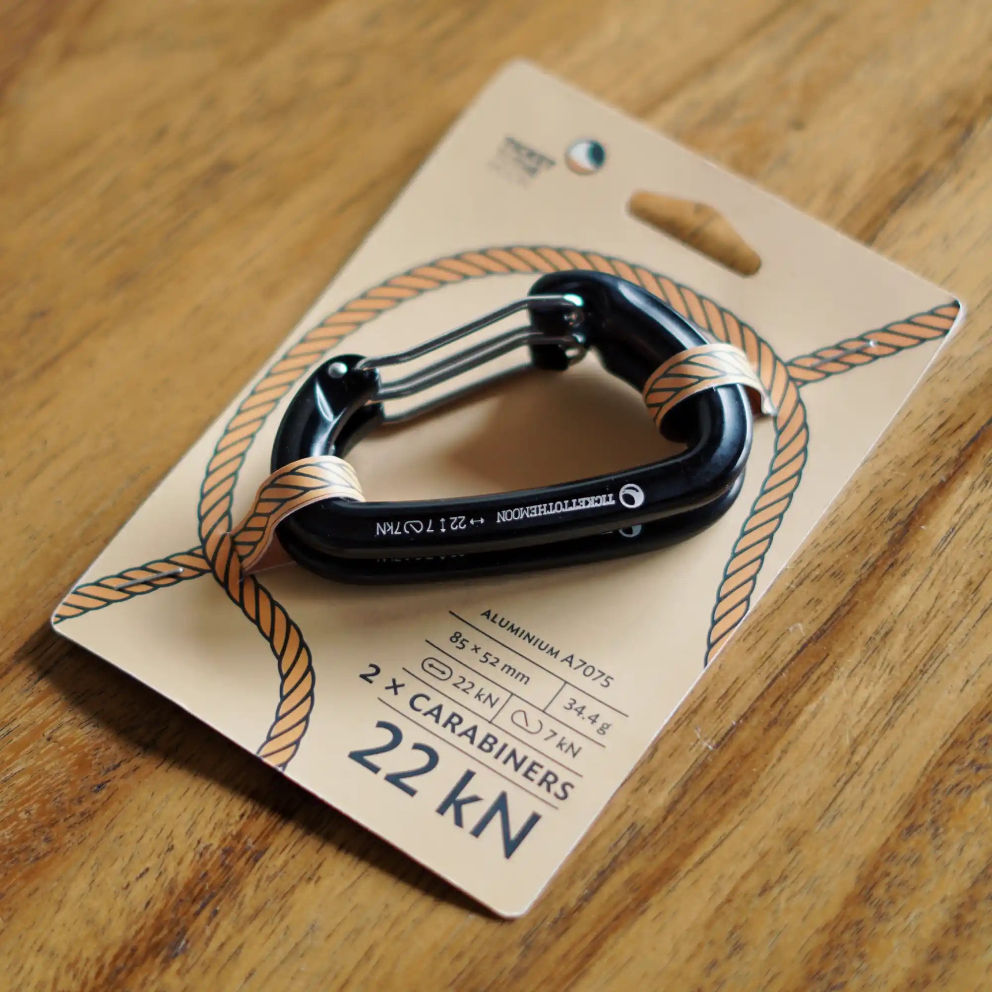 Mousquetons-22kN-set de 2-noir-TICKET TO THE MOON_3