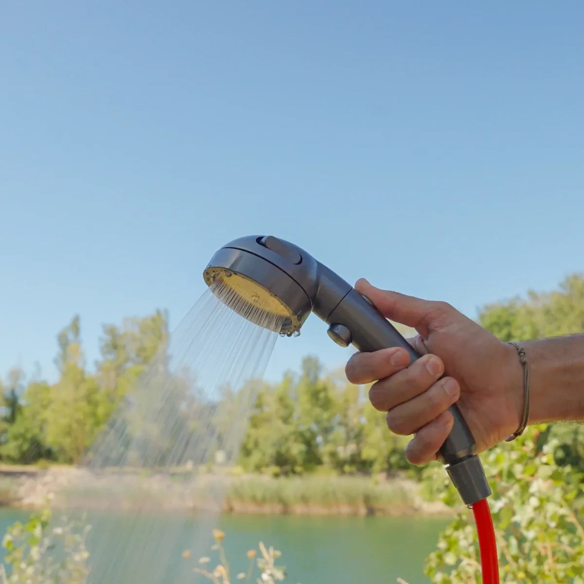 Camplux_Douche_portable_chauffante_Nano_3_Pommeau de douche