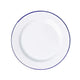 Falcon Enamelware_Assiette émail-Bleu