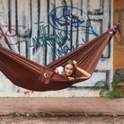 Ticket to the Moon hamac voyage compact marron