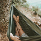 Casambu hamac original ticket to the moon vert armee-marron