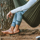 Casambu hamac original ticket to the moon vert armee-marron