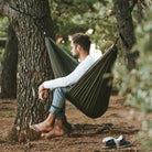 Casambu hamac original ticket to the moon vert armee-marron