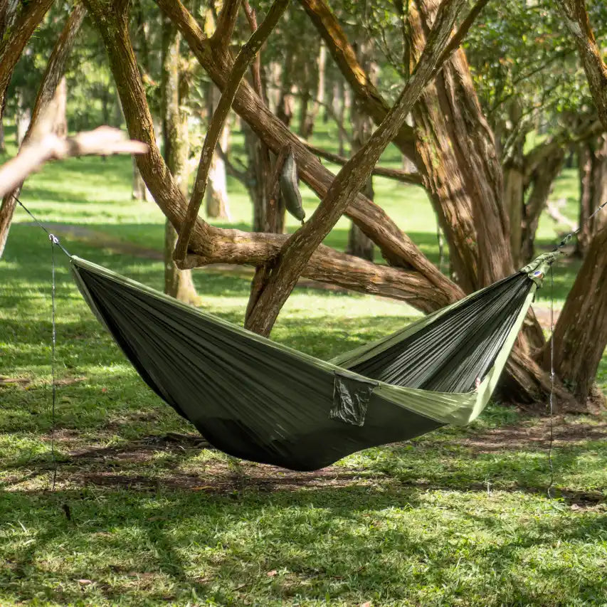 Casambu hamac original ticket to the moon vert armee-vert pomme