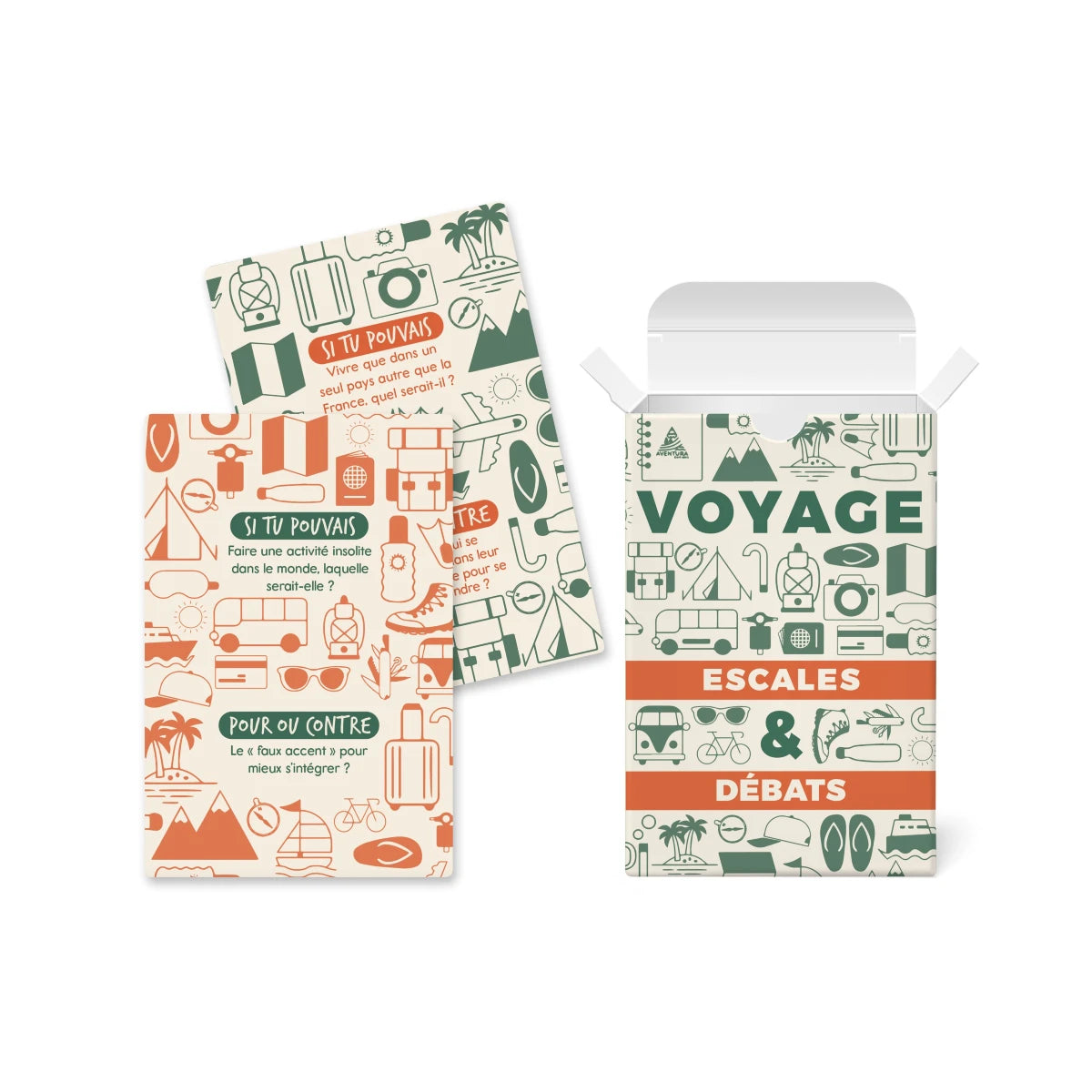 Aventura Editions - Jeu Escales et débats