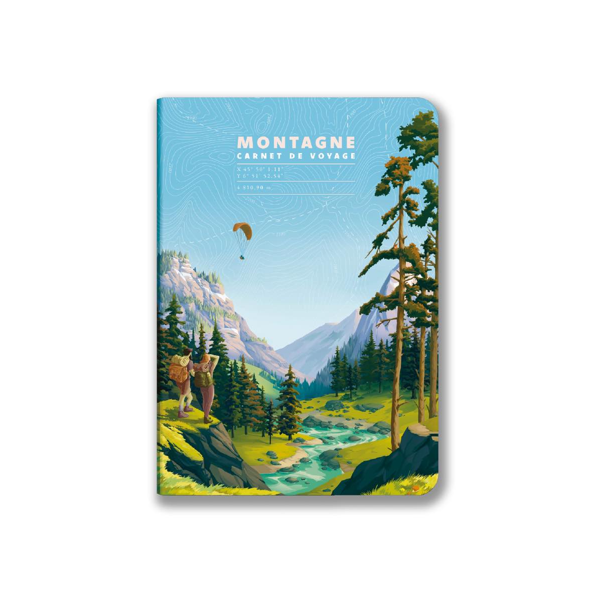 Adventure notebook - Mountain / Aventura Editions - Casambu.com