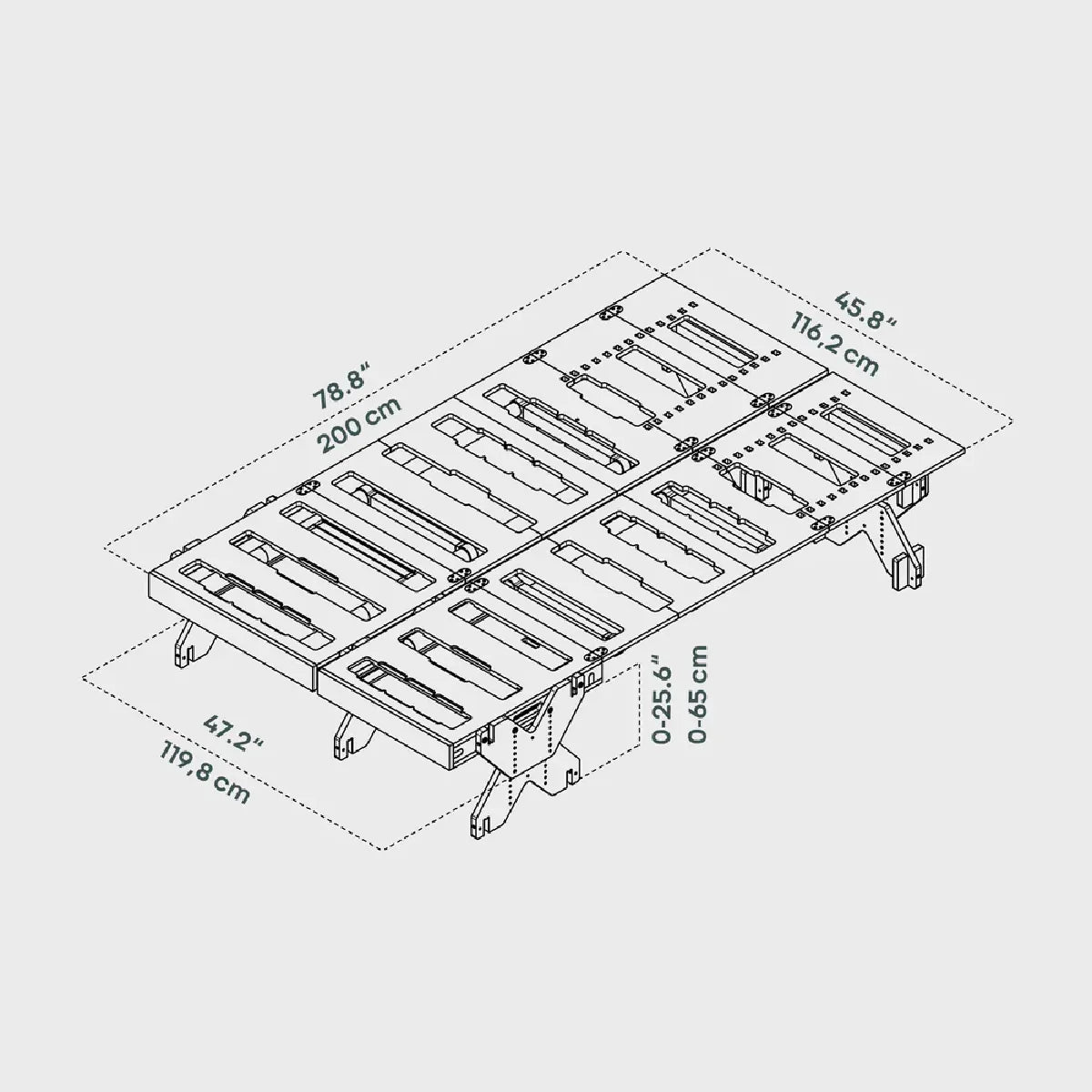 Boxio_Lit amovible_Rack BED