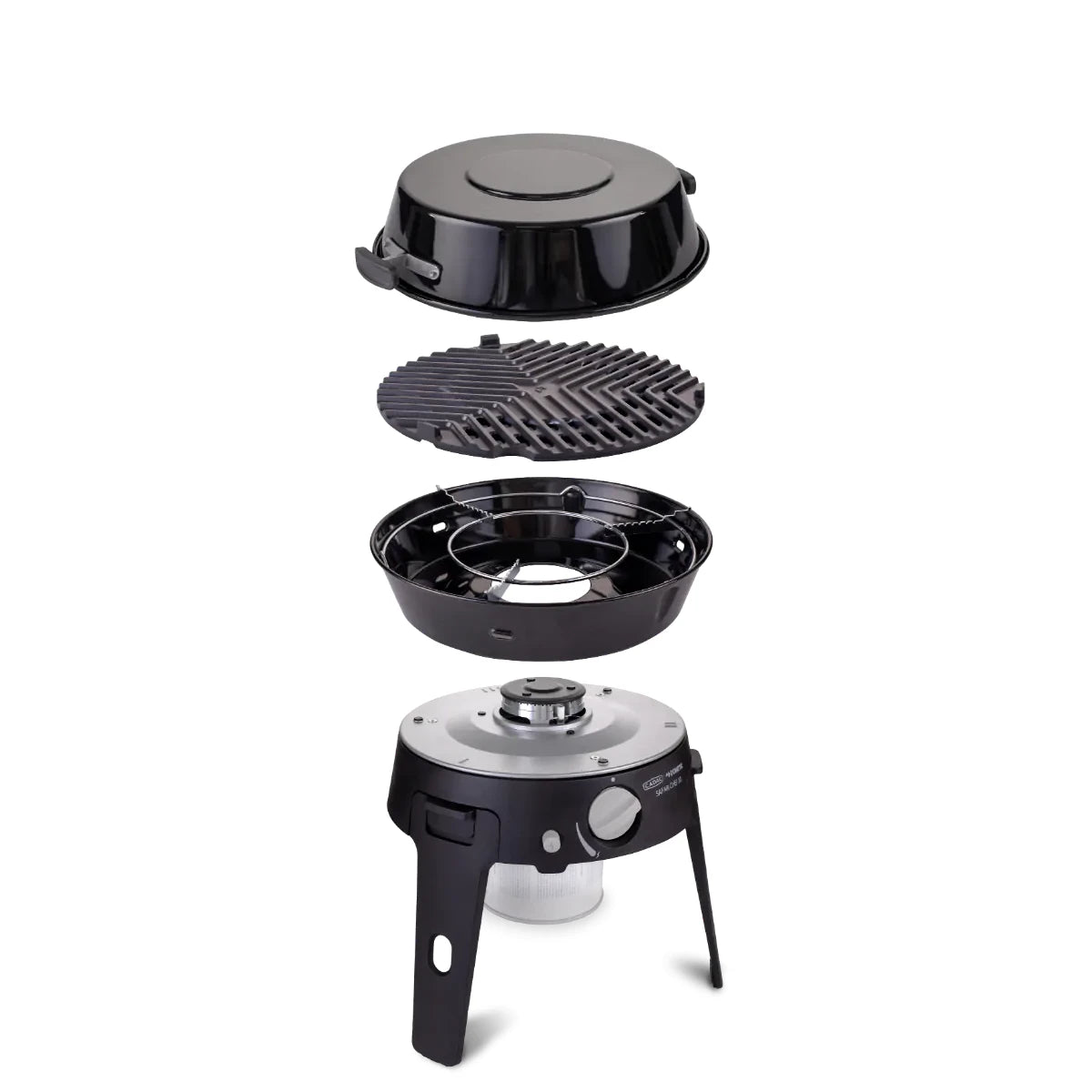 Barbecue à gaz 3 en 1 - Safari Chef 30 HP Combo