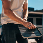 Casambu Cadac plaque nervuree universelle 2Cook3Pro en situation