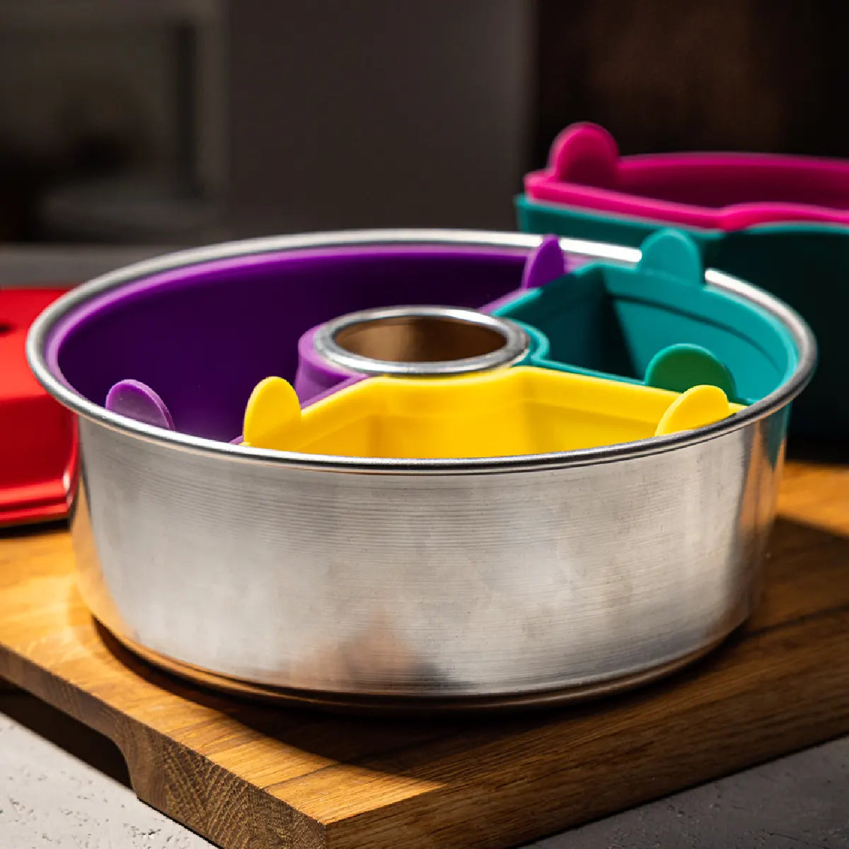 Four de camping Omnia_6 moules silicone Maxi 3L
