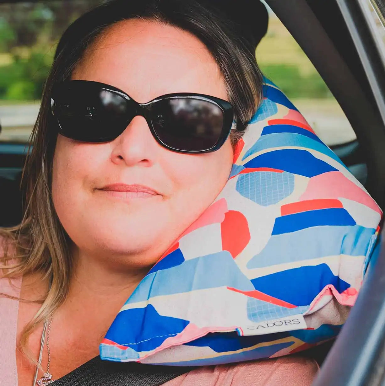 Petits Cadors - Coussin de voiture Isidor - Saint Tropez