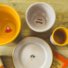 Casambu_Roadtyping_Vaisselle emaillee_Set assiette bol verre email