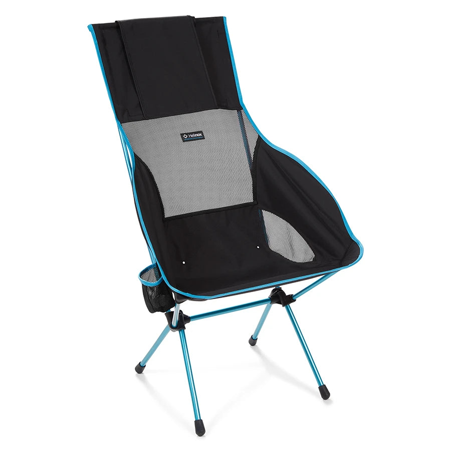 Chaise pliable-Savanna-noir et bleu-HELINOX