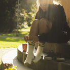 Chaussettes Montagnes_Beige_Coton_ROADTYPING_2