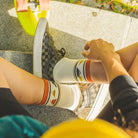 Chaussettes Montagnes_Beige_Coton_ROADTYPING_4